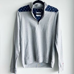 Nantucket Pullover Zip-Up Sweatshirt
